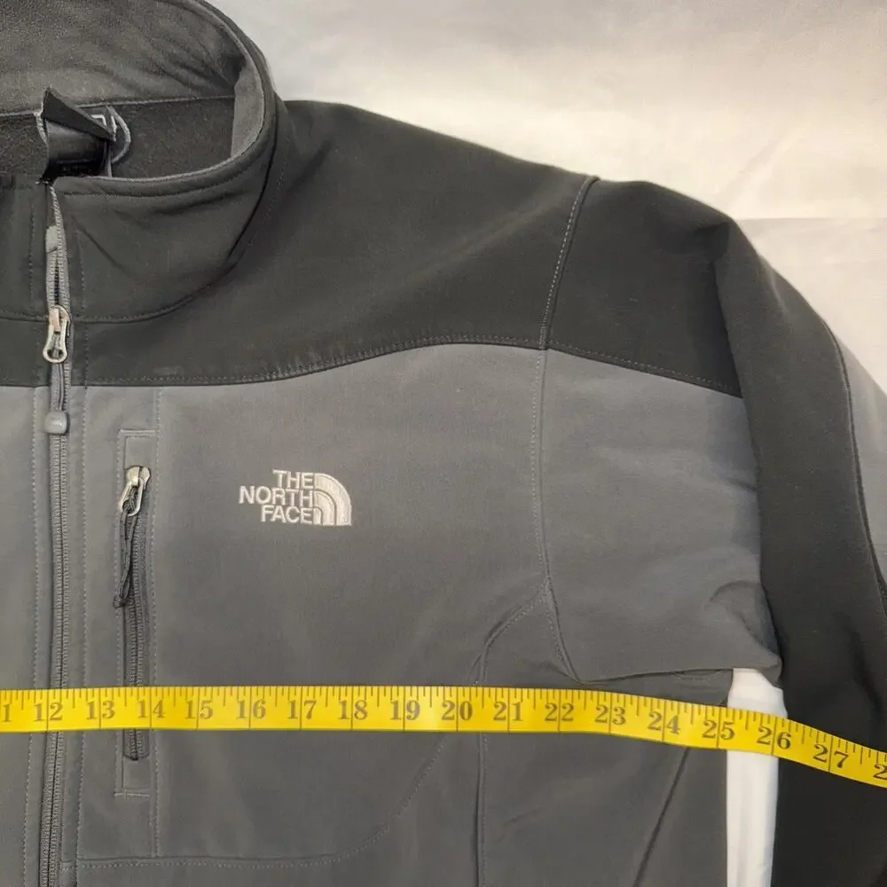 Men’s North Face Soft Shell Jacket Black/Gray‎ Size: XL